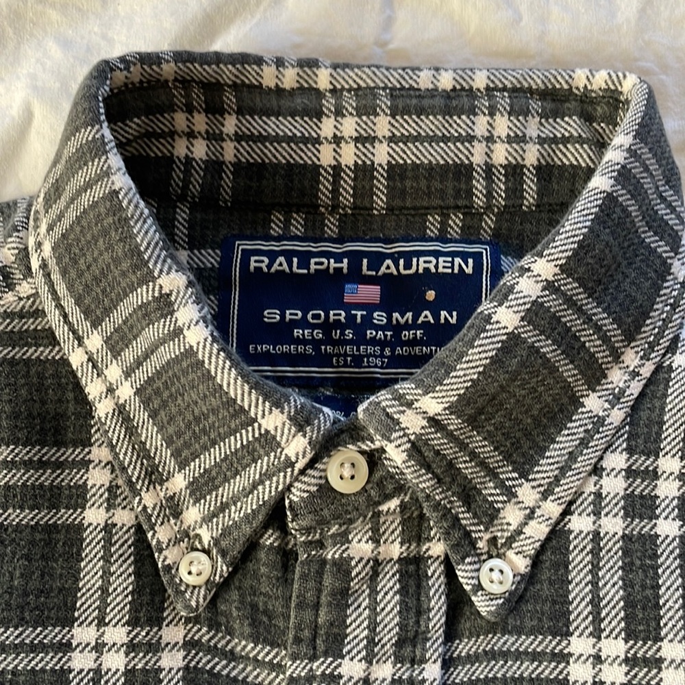 Polo Ralph Lauren men’s flannel shirt XL